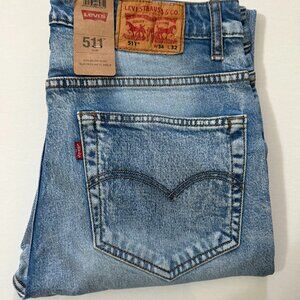 Levi's 511 Denim Slim Fit Men's Jeans Size 34x32